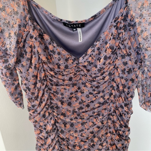 1. State Ruched Mini Dress - Picture 4 of 9